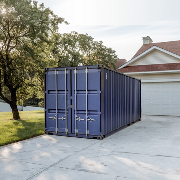 you can store a wide range of items in residential storage containers, with only a few restrictions on hazardous materials